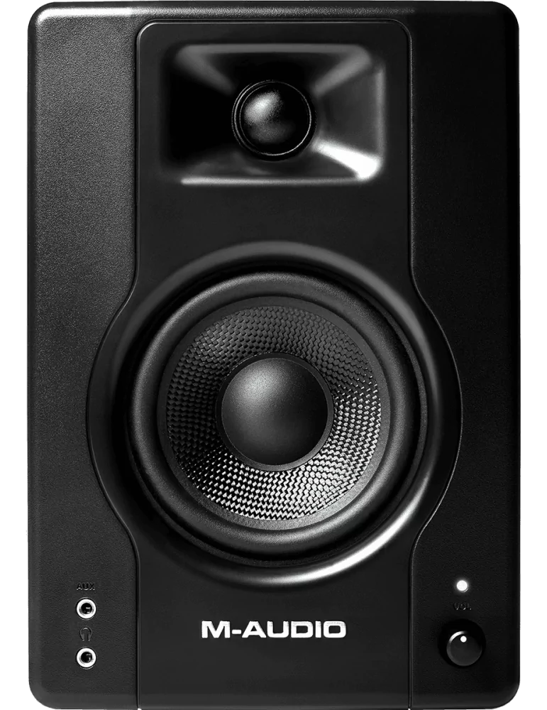  M-AUDIO BX4D3 Active 2-way 4.5" 120W speakers (pair)|MusicGoodDeal 