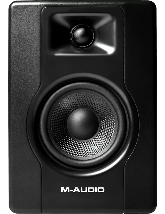  M-AUDIO BX4D3 Active 2-way 4.5" 120W speakers (pair)|MusicGoodDeal 