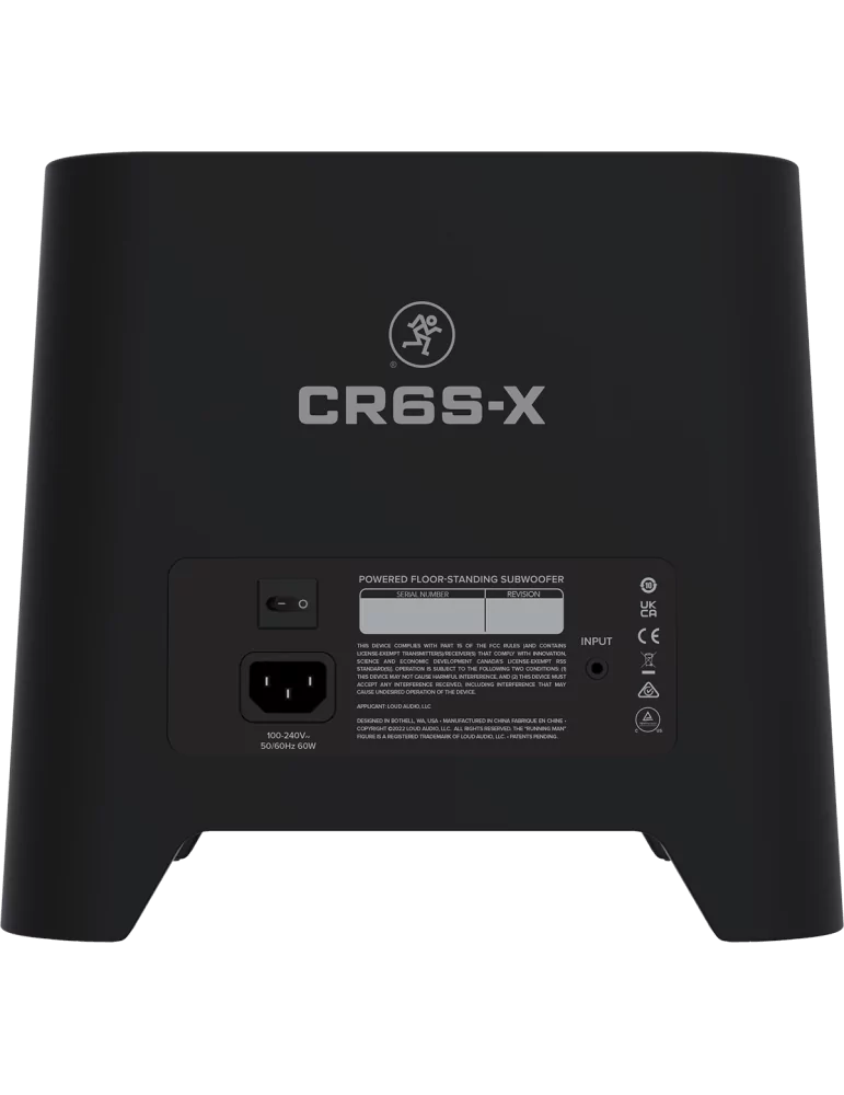  MACKIE CR6S-X Multimedia - Subwoofer for multimedia speakers|MusicGoodDeal 