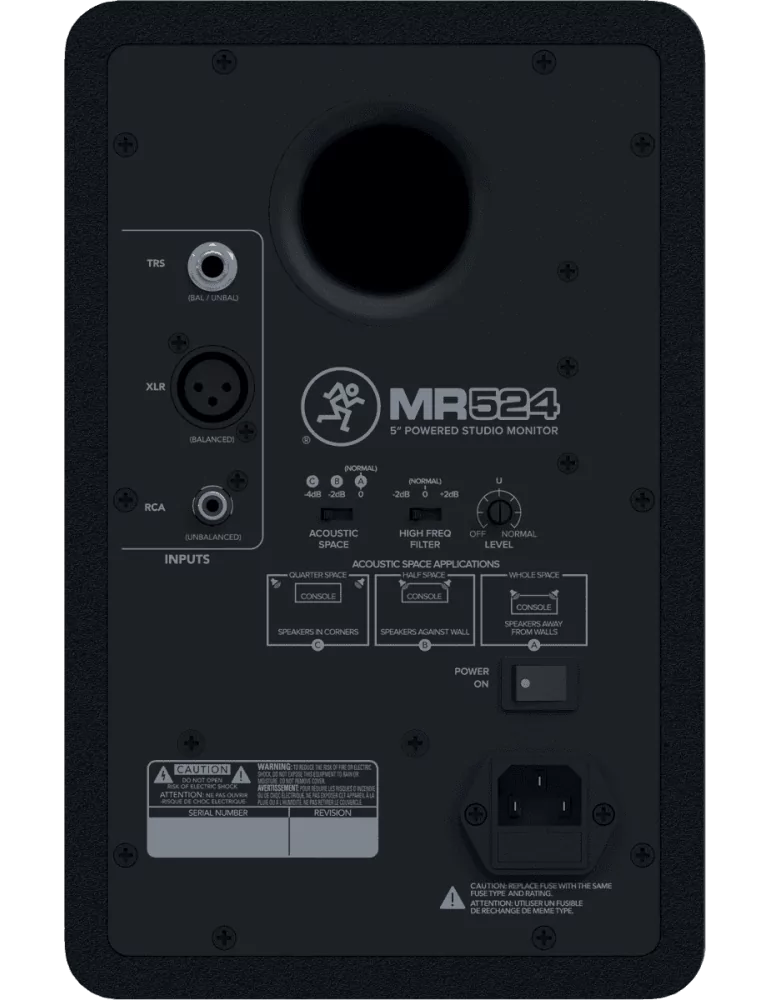  MACKIE MR524 5" 50W RMS (the unit)|MusicGoodDeal 