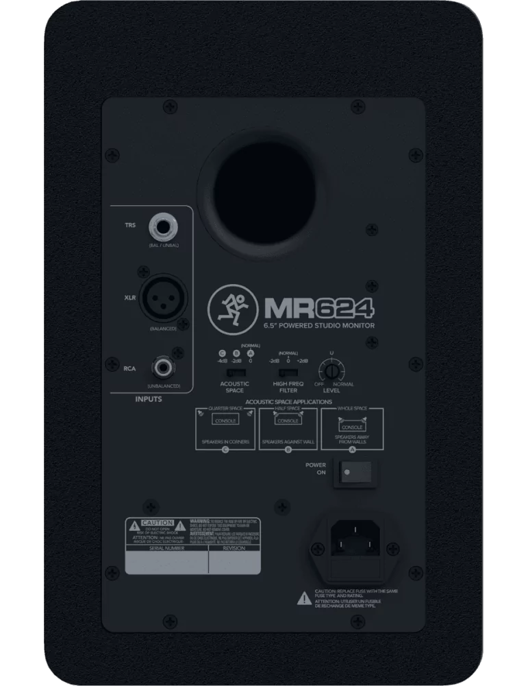 MACKIE MR624 6,5" 50W RMS (the unit)|MusicGoodDeal 