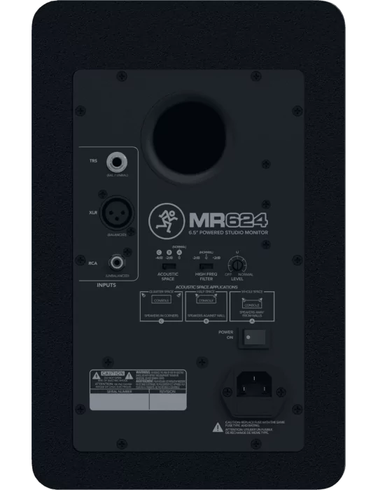  MACKIE MR624 6,5" 50W RMS (the unit)|MusicGoodDeal 