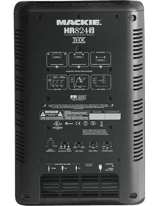  MACKIE HR824MK2 Active bi-amp. 250W 8" (the unit)|MusicGoodDeal 