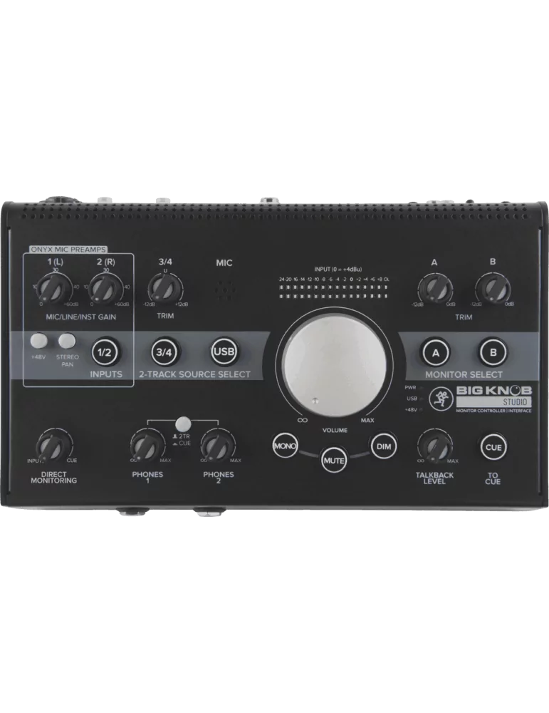  MACKIE BIGKNOB-STUDIO USB 3 entradas 2 salidas 24 bit/96 kHz|MusicGoodDeal 