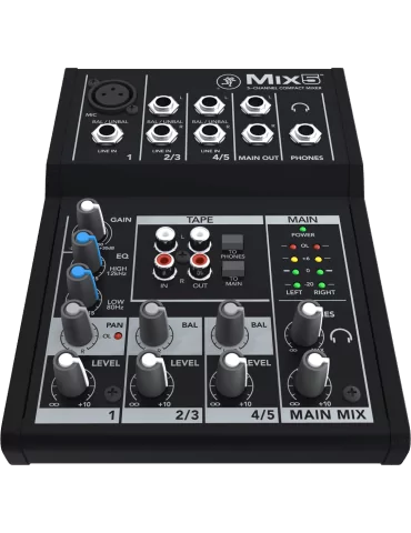  MACKIE MIX5 MIX - Compact 5 channel, 8 input|MusicGoodDeal 