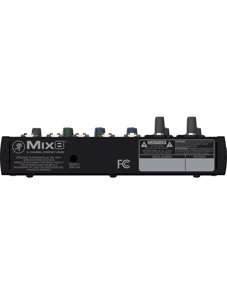  MACKIE MIX8 MIX - Compact 8 channel, 10 input|MusicGoodDeal 