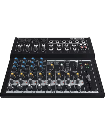  MACKIE MIX12FX MIX - 12 channels, 18 inputs + effects|MusicGoodDeal 
