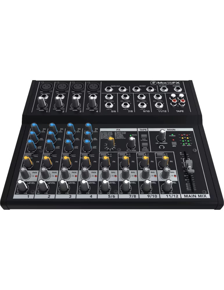  MACKIE MIX12FX MIX - 12 channels, 18 inputs + effects|MusicGoodDeal 