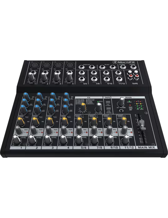  MACKIE MIX12FX MIX - 12 channels, 18 inputs + effects|MusicGoodDeal 