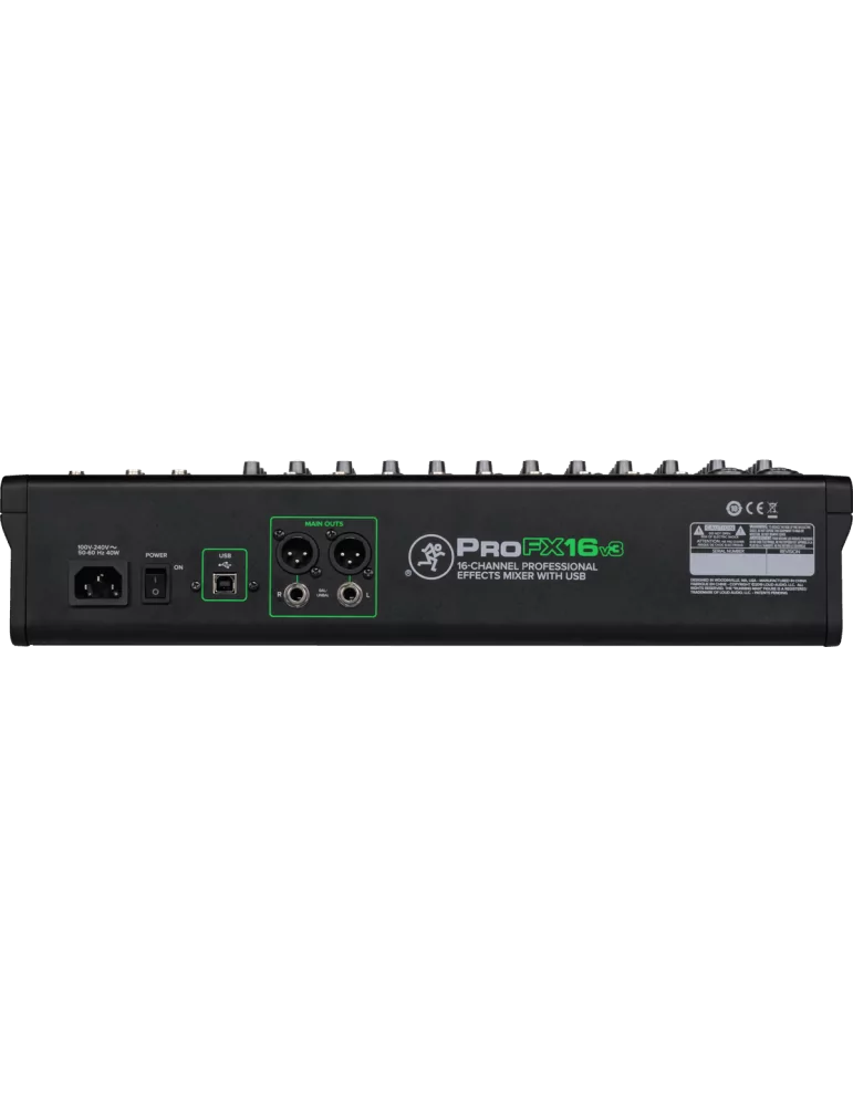  MACKIE PROFX16V3 PROFXV3 - USB 16 canales + efectos|MusicGoodDeal 
