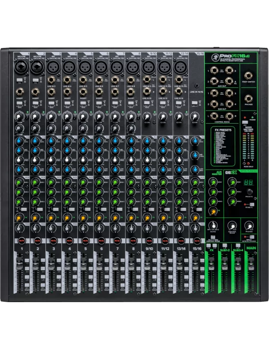  MACKIE PROFX16V3 PROFXV3 - USB 16 canales + efectos|MusicGoodDeal 