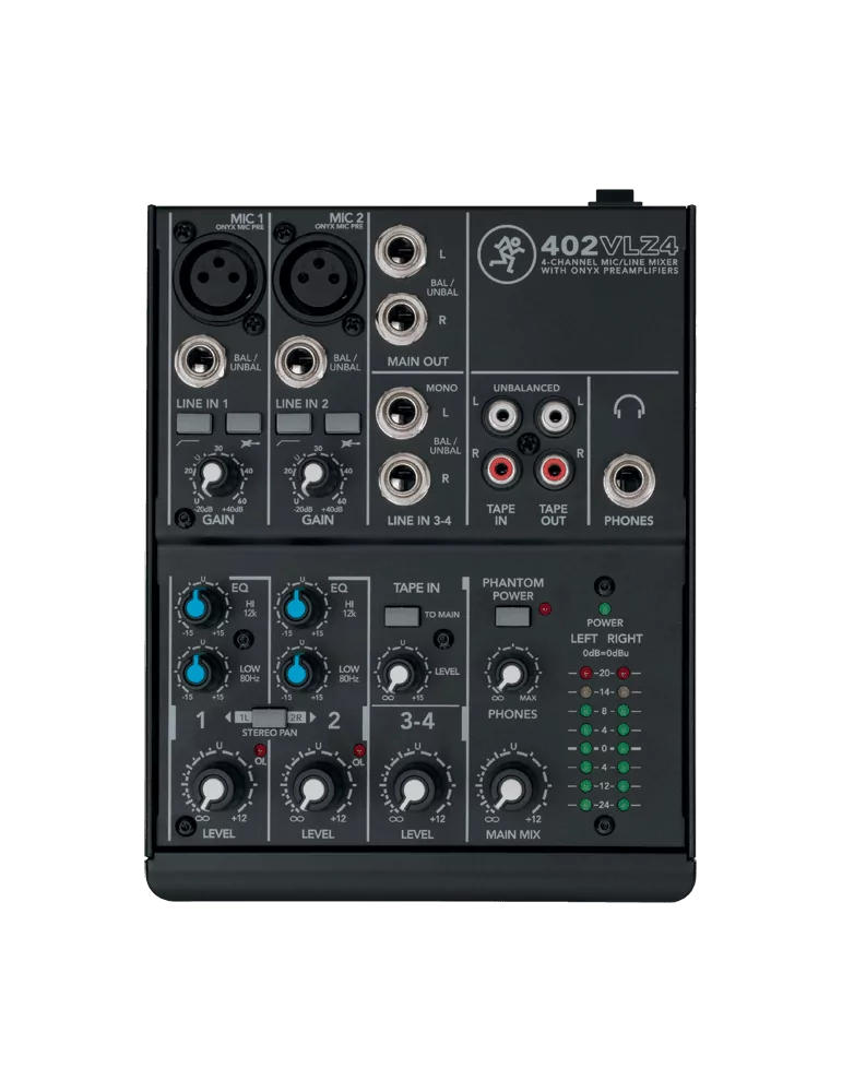  MACKIE 402-VLZ4 VLZ4 - 4 canales ultracompactos|MusicGoodDeal 