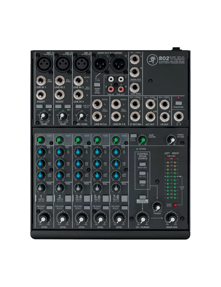  MACKIE 802-VLZ4 VLZ4 - Ultra-compact 8 channel|MusicGoodDeal 