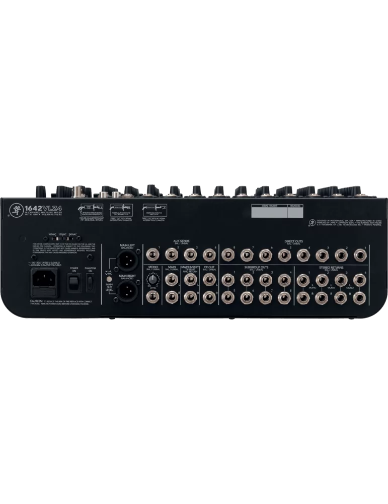  MACKIE 1642-VLZ4 VLZ4 - Compacto de 16 canales 4 Aux|MusicGoodDeal 