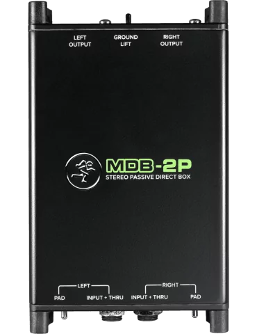 MACKIE MDB-2P Stereo passive DI|MusicGoodDeal  2