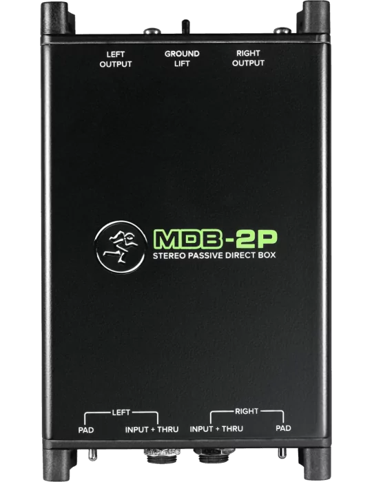  MACKIE MDB-2P Stereo passive DI|MusicGoodDeal 