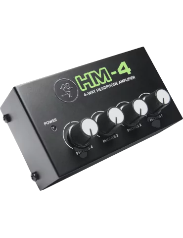  MACKIE HM-4 HM - 4 Channel Headphone Amplifier|MusicGoodDeal 