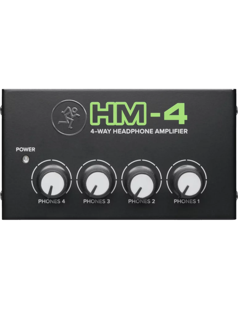  MACKIE HM-4 HM - Amplificador de auriculares de 4 canales|MusicGoodDeal 