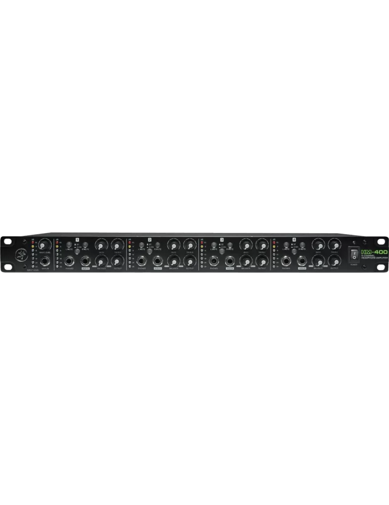  MACKIE HM-400 HM - Amplificador de auriculares de 4 canales|MusicGoodDeal 