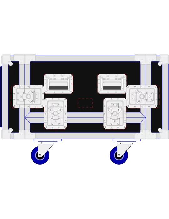  MARTIN AUDIO WPMFCUK WPM - Flightcase para 4x WPM|MusicGoodDeal 