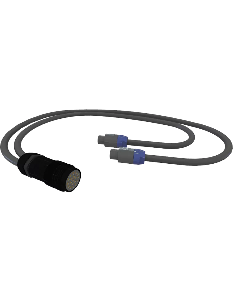  MARTIN AUDIO PWA00244 WP ACCESSORIES - Multi HP Soca Male to 2 x NL8 1m|MusicGoodDeal 