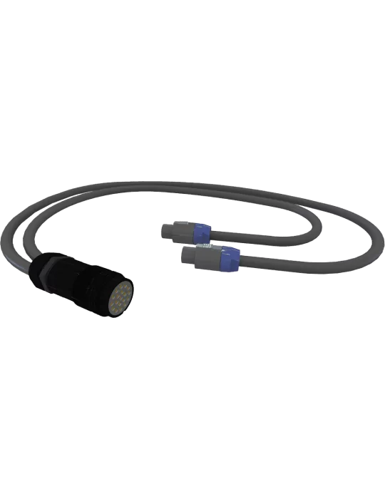  MARTIN AUDIO PWA00244 WP ACCESSORIES - Multi HP Soca Male to 2 x NL8 1m|MusicGoodDeal 