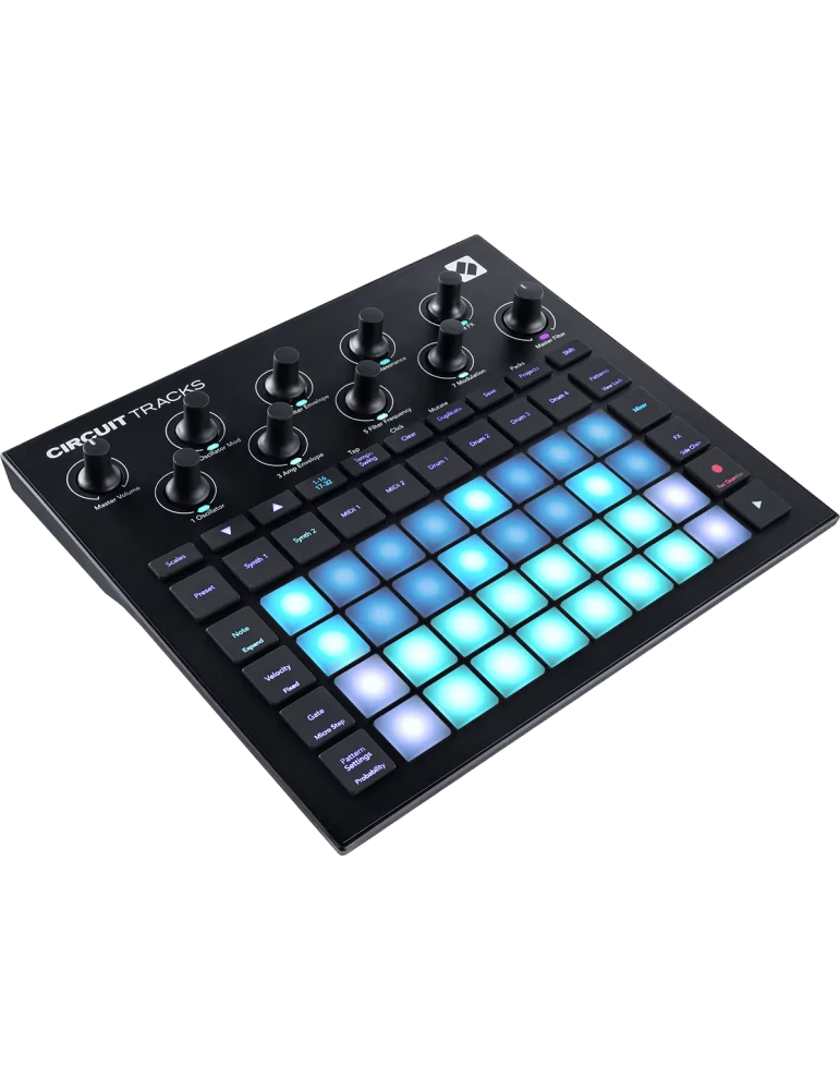  NOVATION CIRCUIT-TRKS Groove box with RGB matrix|MusicGoodDeal 