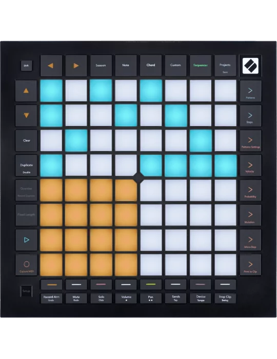 NOVATION LAUNCHPAD-PRO-MK3 8x8 RGB matrix + 40 pads|MusicGoodDeal 