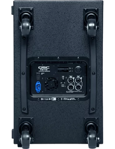  QSC SUB-CASTER-KIT-3 Accesorios - Ruedas de 4 x 3" para KS y KLA181|MusicGoodDeal 