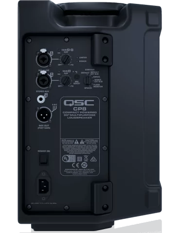  QSC CP8 Altavoces - Activos de 2 vías 1 x 8" 500W RMS|MusicGoodDeal  2