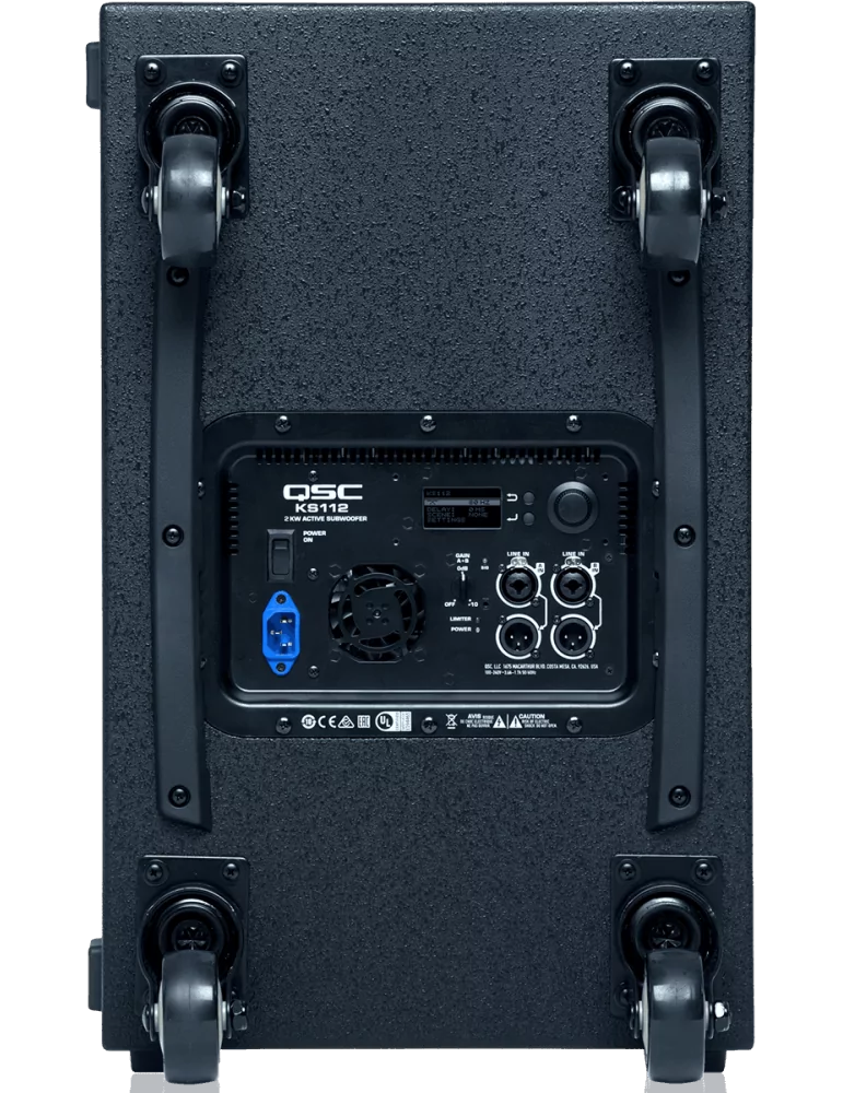  QSC KS112 Subwoofers - Active Subwoofer 1 x 12" 1000W RMS|MusicGoodDeal 