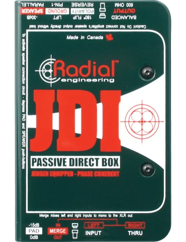  RADIAL ENGINEERING JDI Direct boxes - Passive D.I.|MusicGoodDeal  2