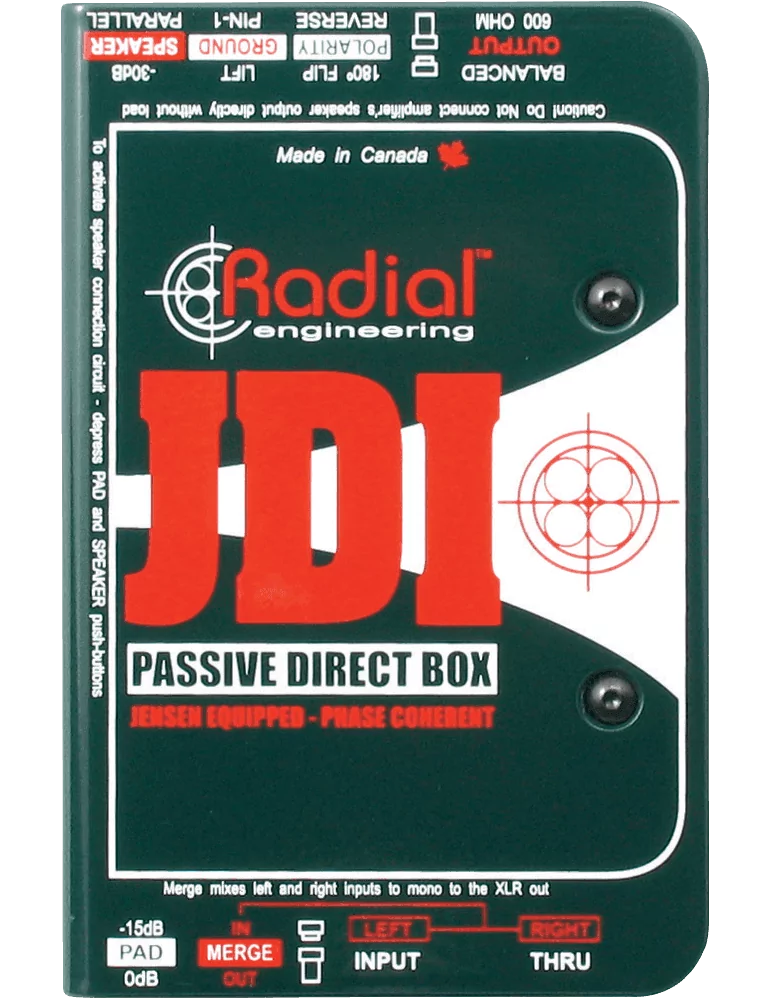  RADIAL ENGINEERING JDI Direct boxes - Passive D.I.|MusicGoodDeal 