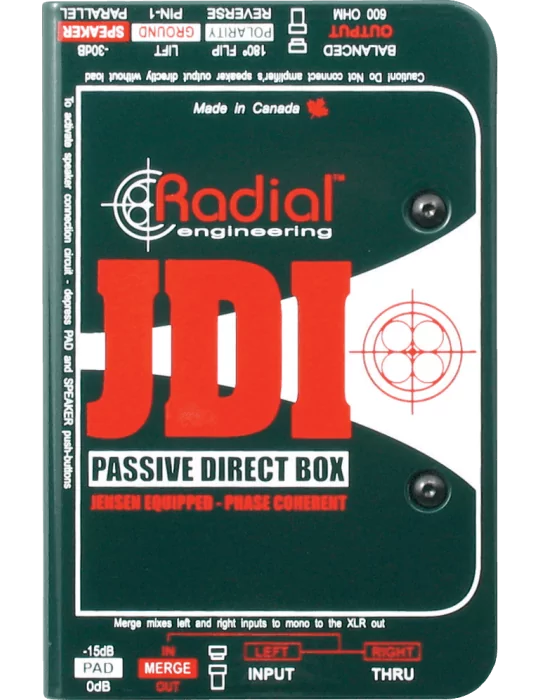  RADIAL ENGINEERING JDI Direct boxes - Passive D.I.|MusicGoodDeal 