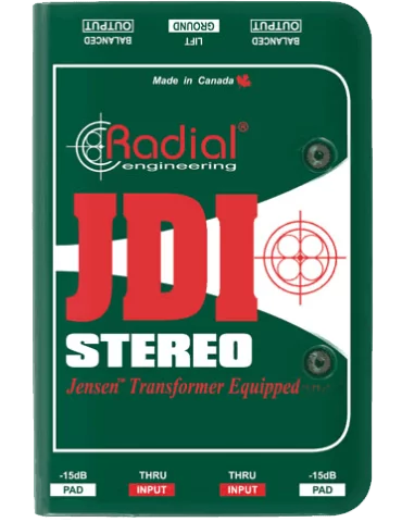  RADIAL ENGINEERING JDI-STEREO Direct boxes - Stereo passive D.I.|MusicGoodDeal  2