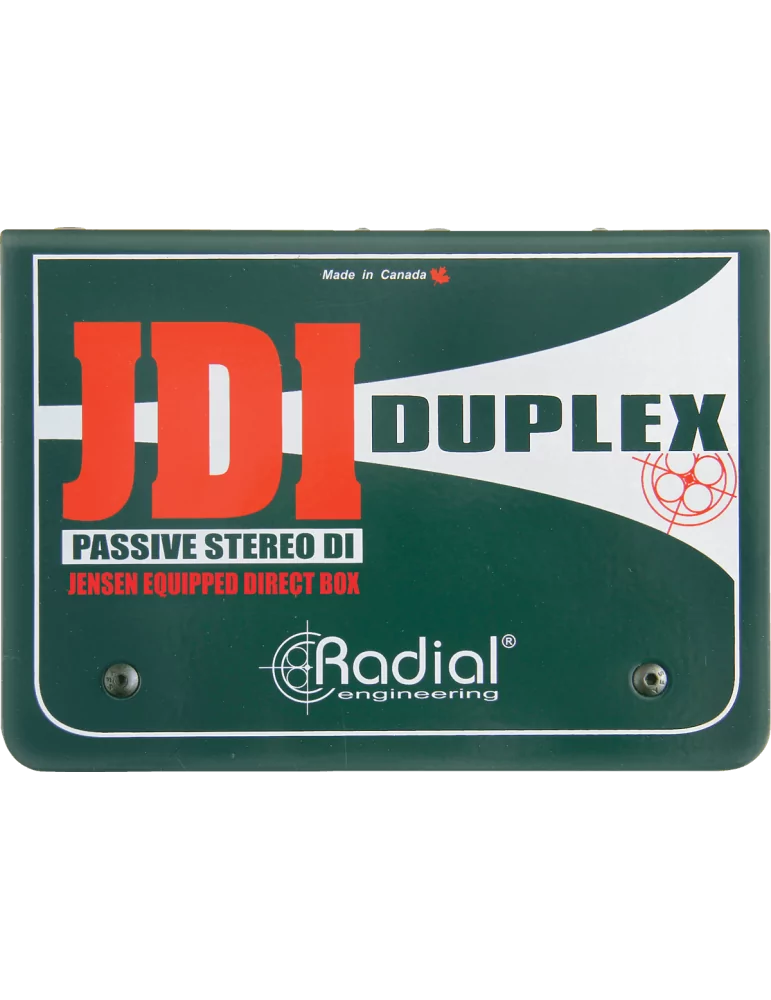  RADIAL ENGINEERING JDI-DUPLEX Direct boxes - 2 channel passive D.I.|MusicGoodDeal 