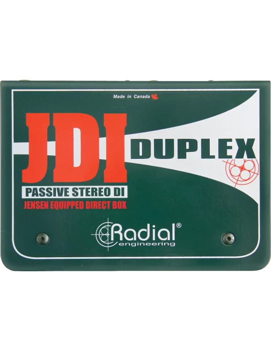  RADIAL ENGINEERING JDI-DUPLEX Direct boxes - 2 channel passive D.I.|MusicGoodDeal 