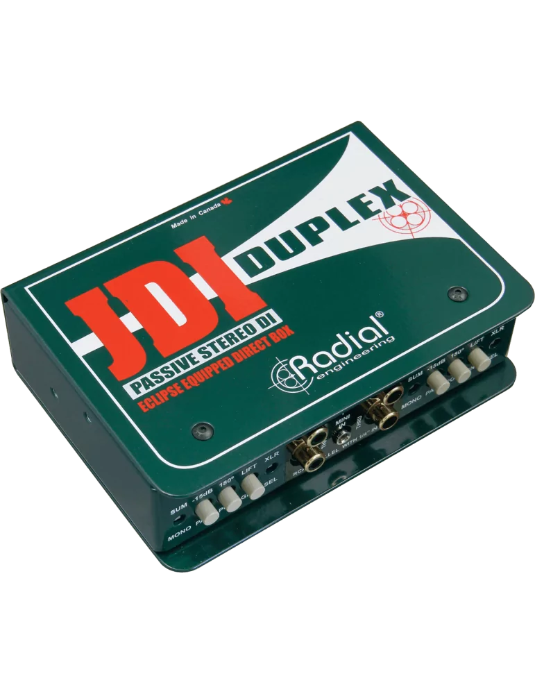  RADIAL ENGINEERING JDI-DUPLEX Direct boxes - 2 channel passive D.I.|MusicGoodDeal 