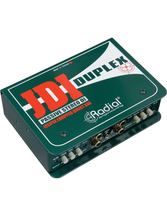  RADIAL ENGINEERING JDI-DUPLEX Direct boxes - 2 channel passive D.I.|MusicGoodDeal 