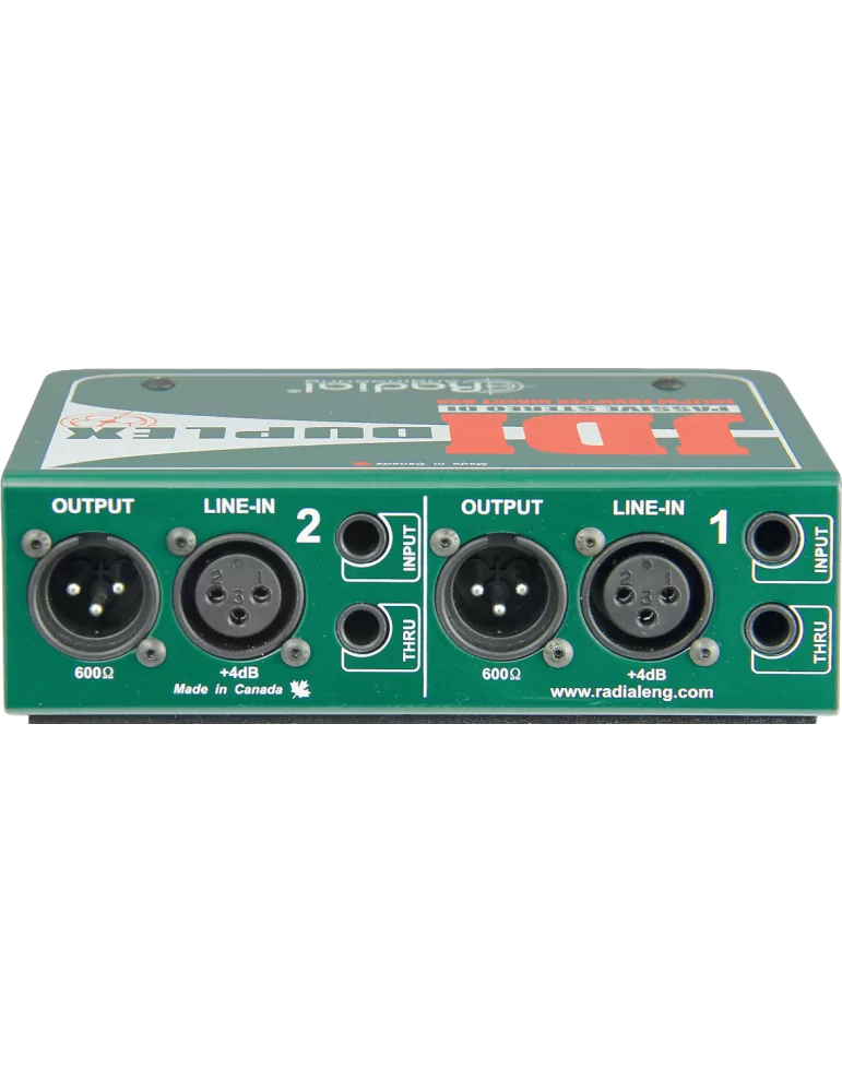  RADIAL ENGINEERING JDI-DUPLEX Direct boxes - 2 channel passive D.I.|MusicGoodDeal 