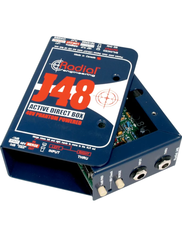  RADIAL ENGINEERING J48 Direct boxes - Active D.I.|MusicGoodDeal 
