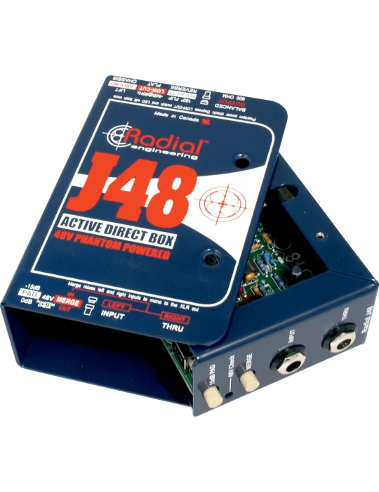  RADIAL ENGINEERING J48 Direct boxes - Active D.I.|MusicGoodDeal 