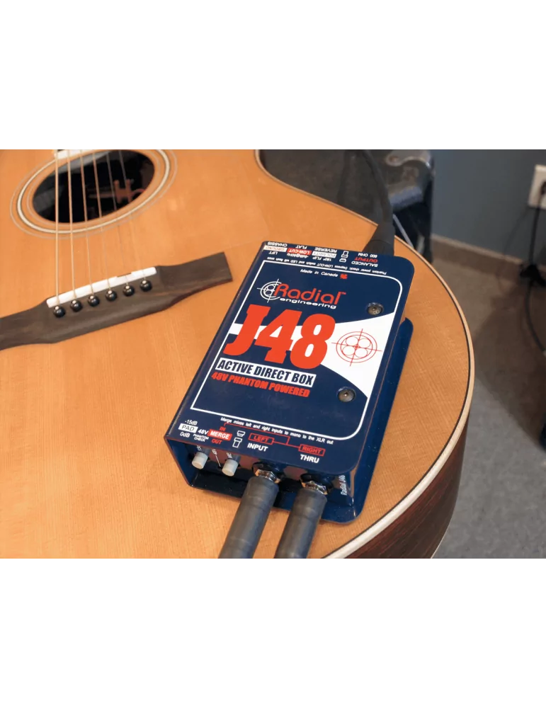  RADIAL ENGINEERING J48 Direct boxes - Active D.I.|MusicGoodDeal 