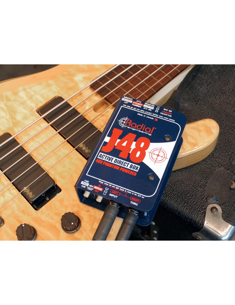  RADIAL ENGINEERING J48 Direct boxes - Active D.I.|MusicGoodDeal 