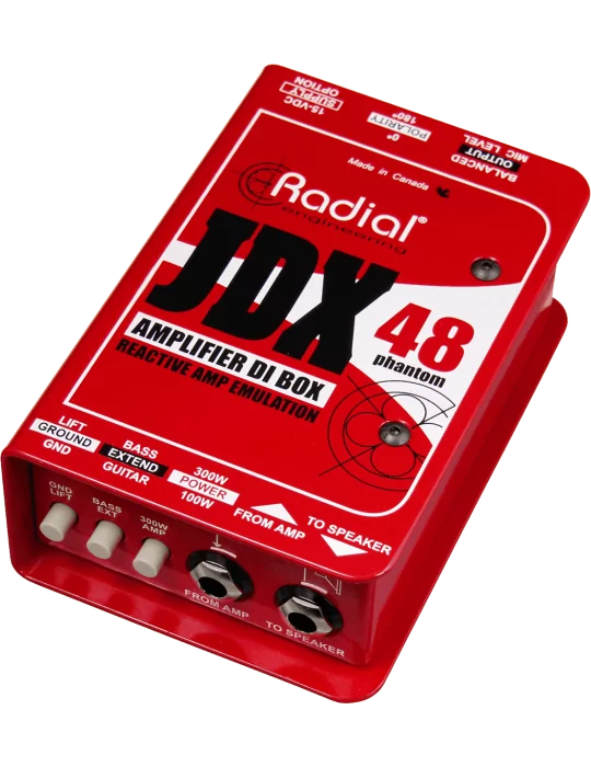  RADIAL ENGINEERING JDX Direct boxes - Active I.D. / HP simulator|MusicGoodDeal 