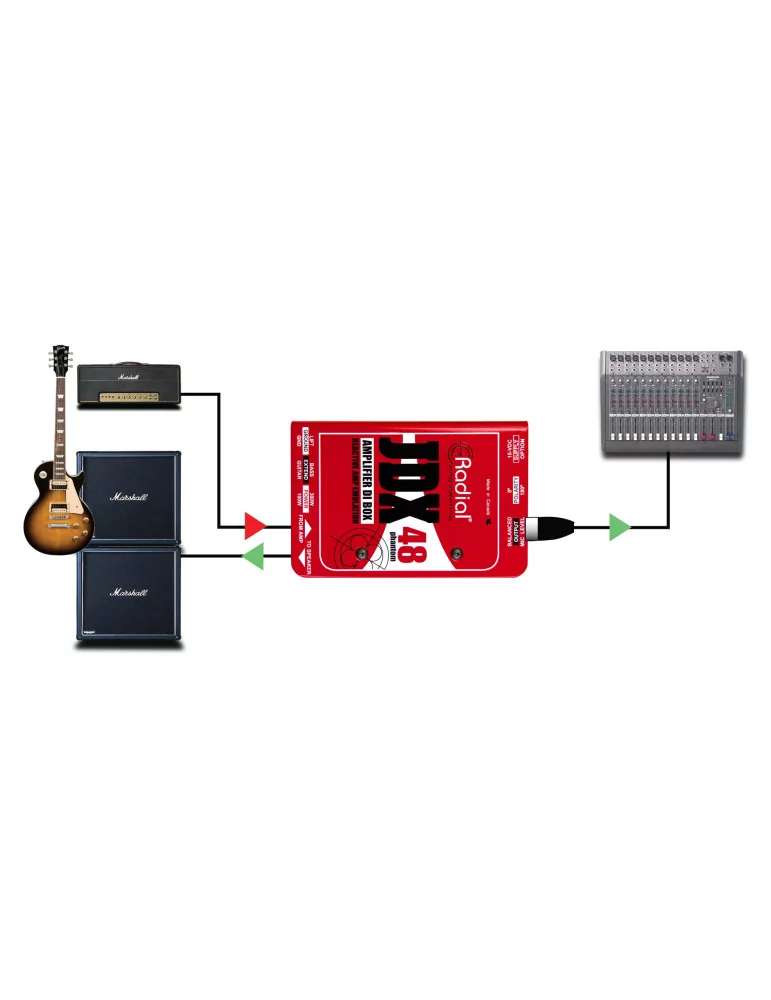  RADIAL ENGINEERING JDX Direct boxes - Active I.D. / HP simulator|MusicGoodDeal 