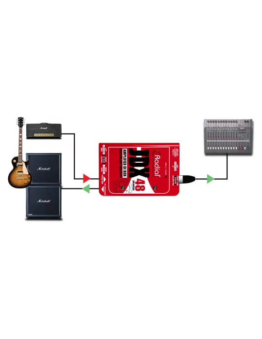  RADIAL ENGINEERING JDX Direct boxes - Active I.D. / HP simulator|MusicGoodDeal 