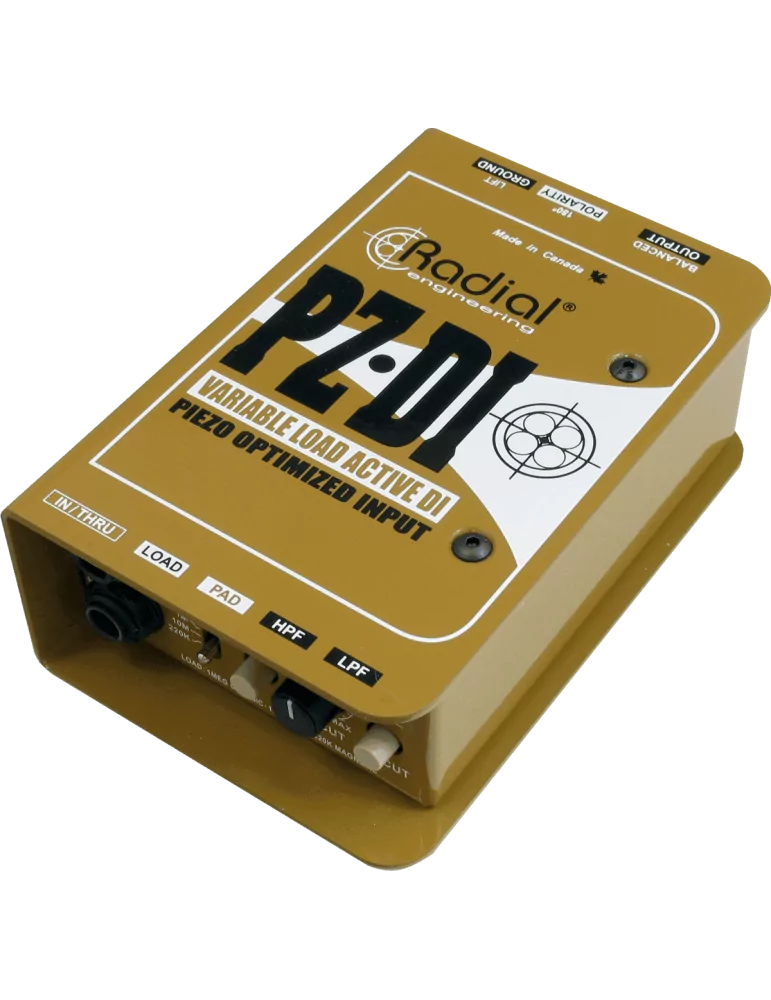  RADIAL ENGINEERING PZ-DI Cajas directas - I.D. para micrófonos piezoeléctricos|MusicGoodDeal 
