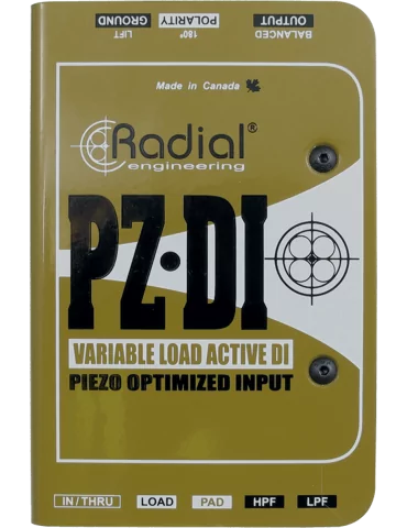  RADIAL ENGINEERING PZ-DI Direct boxes - I.D. for Piezo microphones|MusicGoodDeal  2