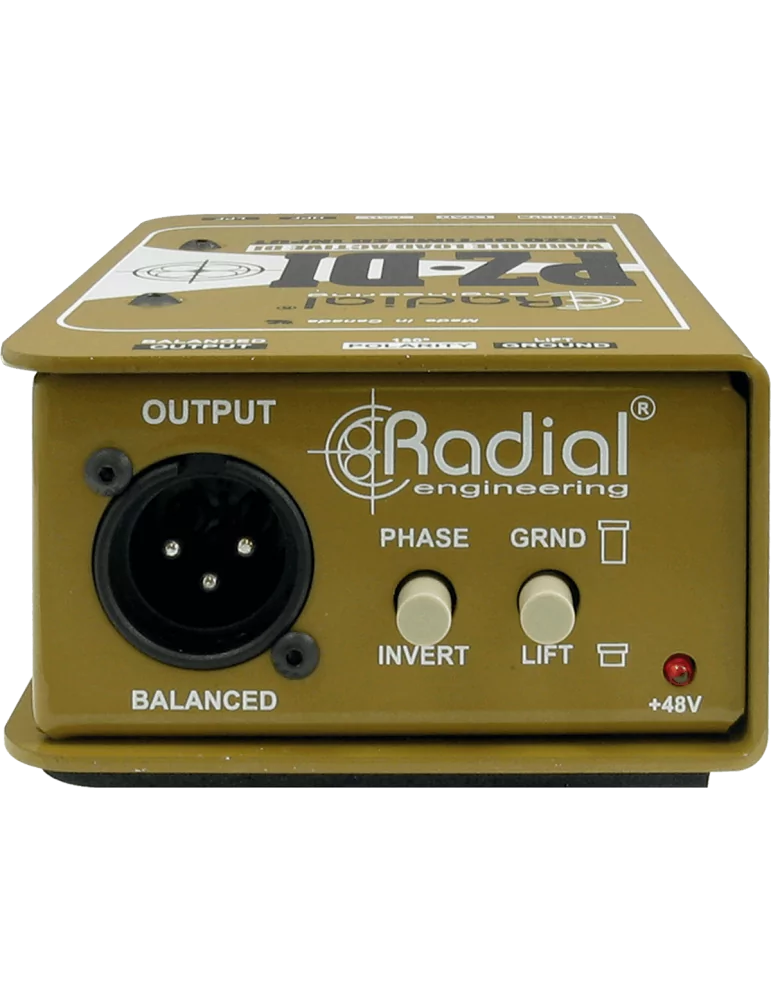  RADIAL ENGINEERING PZ-DI Cajas directas - I.D. para micrófonos piezoeléctricos|MusicGoodDeal 